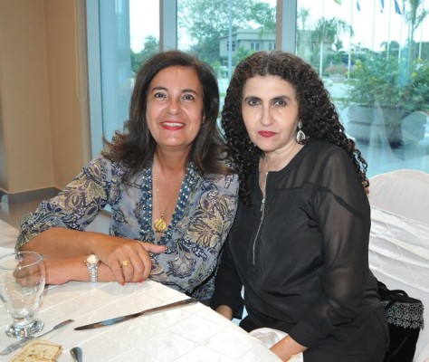 Susan Kunkar y Siham Fanous