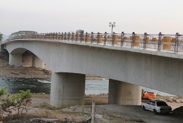 El próximo lunes habilitarán puente sobre el río Humuya en Santa Rita