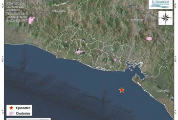Sismo de magnitud 5.7 remeció Nicaragua y El Salvador