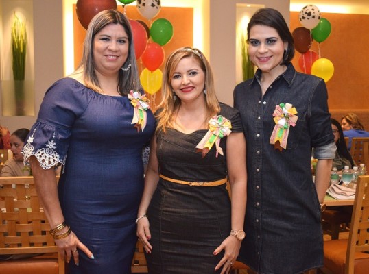 Kenny Lira, Karla de Reyes y Meicy Rodríguez