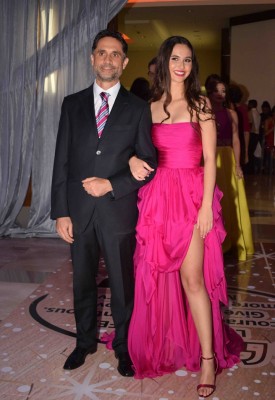 Ricardo Bizarri y su encantadora Valentina