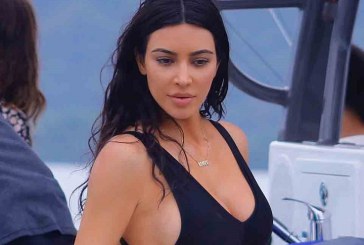 Kim Kardashian muestra sus famosas curvas en Costa Rica