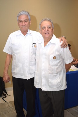 Alberto Conedera y Carlos Bueso