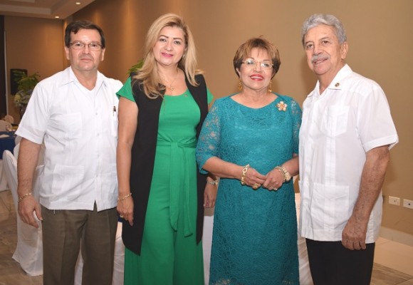 Rubén Wolozny, Laura Enamorado, Santa Euceda y Óscar Rodríguez.