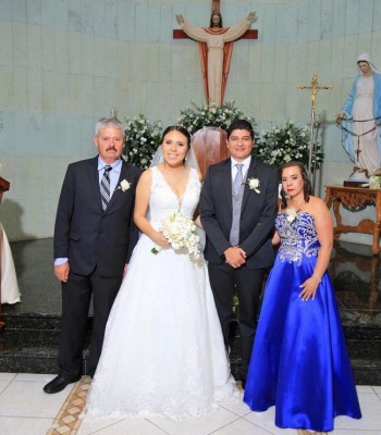 Joel Pérez, Tany Pérez, Alejandro Cruz y Ana Posadas