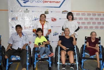 Grupo Jaremar en alianza con Cepudo realizan entrega de sillas de ruedas