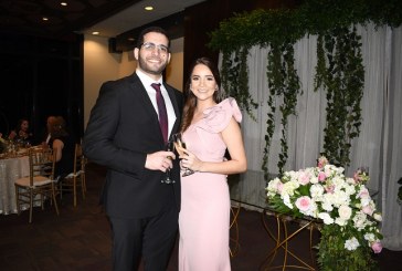 Un brindis por el primer “Si, quiero” de Nader y Marilyn