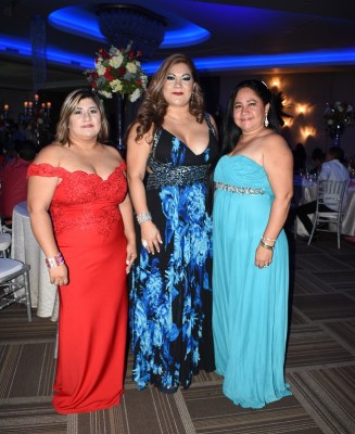 Sady Munguía, Nancy Hernández y Karen Pérez