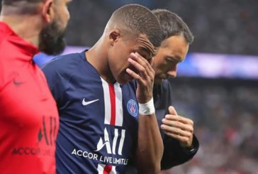 Confirman que Mbappé estará un mes de baja y Cavani «tres semanas» por lesión