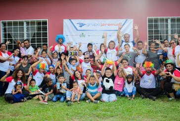 Grupo Jaremar dibuja sonrisas a 50 niños