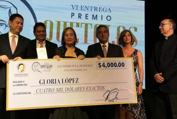 Gloria López ganadora del Premio Quetglas 2019