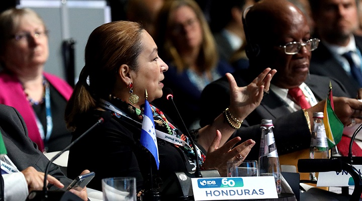 Honduras es más competitivo gracias al “apoyo fundamental” del BID afirma Rocío Tábora