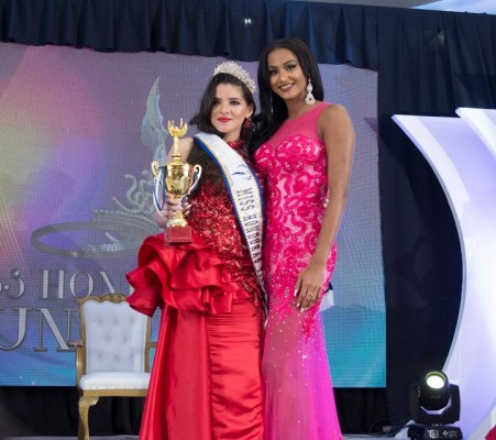 Andrea Núñez obtuvo el título Miss Honduras Tierra