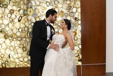 Melanie y Gamal: amor y exclusividad en una noche inolvidable