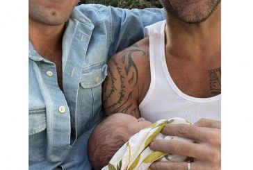 Ricky Martin presenta por primera vez a su cuarto hijo