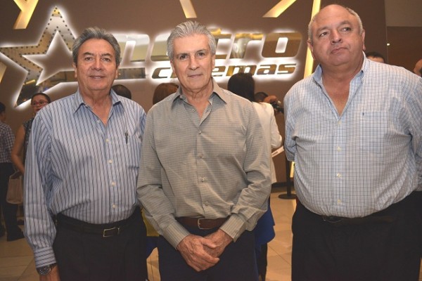 Eduardo Castañeda, Gerardo González y Víctor Kafati.