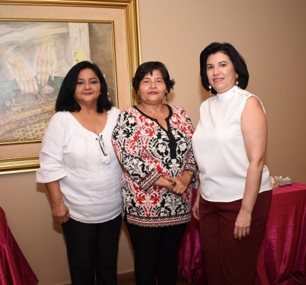 Mirna Reyes, Olga Nieto y Lety Rodríguez