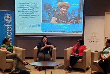 Unicef pone de referente a Honduras en servicios de recepción y reintegración de migrantes retornados