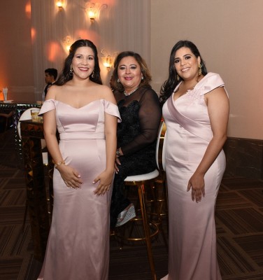 Andrea Córdoba, Mirna Carrión y Alejandra Moreno