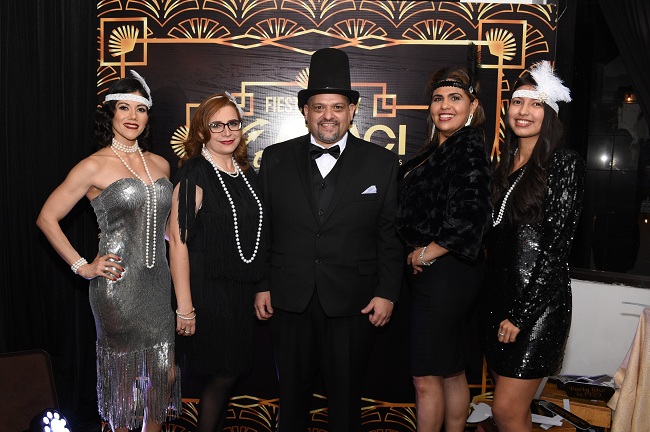 La AHACI y su fiesta navideña al estilo Gatsby