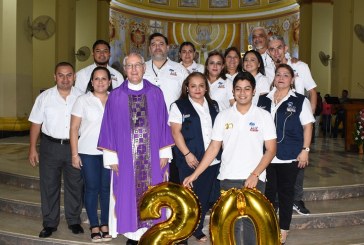 Con misa de Acción de Gracias festejan el 20 aniversario de Radio Luz