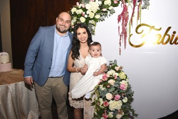 Así fue el bautizo de Fabiana, hija de María Fernanda y Jorge Interiano
