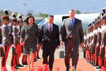 Hernández llega a Guatemala para participar en toma de posesión de Alejandro Giammattei