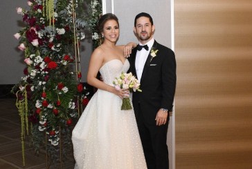 La gran noche de Sandra y Lisandro ¡fascinante y romántica!