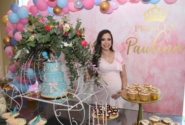 La celebración prenatal de Cindy ¡inspirada en La Cenicienta!