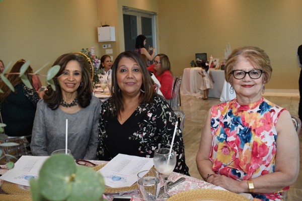 Yolanda Rápalo, Martha Emilia Sagastume y Eneida Martínez