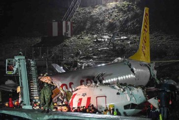Un muerto y 157 heridos por accidente de avión en Turquía
