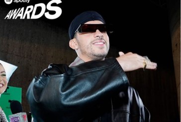 Bad Bunny el artista más premiado en la primera edición de los Spotify Awards