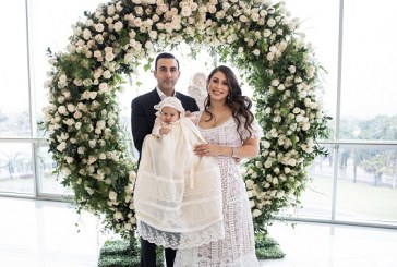 Hermosos detalles en el bautizo de Ivanna María Handal