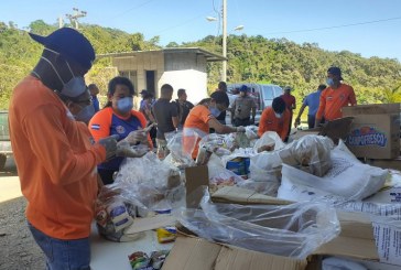 Empresas de seguridad privada ponen a disposición vehículos para la entrega de alimentos a familias pobres