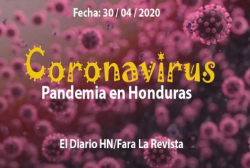 El coronavirus cobra otras cuatro vidas en Honduras y los casos positivos suman 804