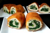 A disfrutar de unos exquisitos Rollitos de pechuga de pollo con espinacas