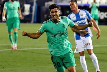 Pase magistral de Marco Asensio puso al Real Madrid sobre Leganés (2 -1)