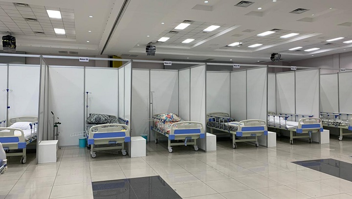 Se instalará en Expocentro la unidad estabilizadora de pacientes con COVID-19 más grande del país
