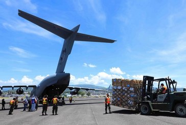 Llegan primeras 17 toneladas de equipo de protección e insumos para el combate del Covid-19