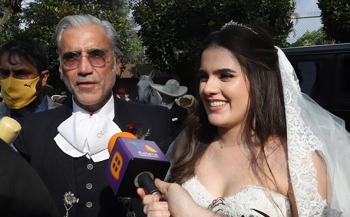 La boda de la hija de Alejandro Fernández al estilo charro