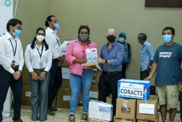 CCIC entrega insumos de bioseguridad a comerciantes informales de San Pedro Sula
