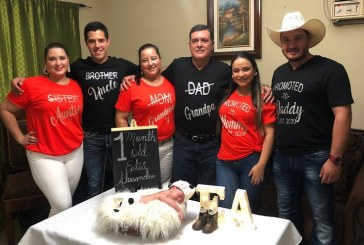 Regocijo en la familia Rivera-López por la llegada del pequeño Eliu Alessandro