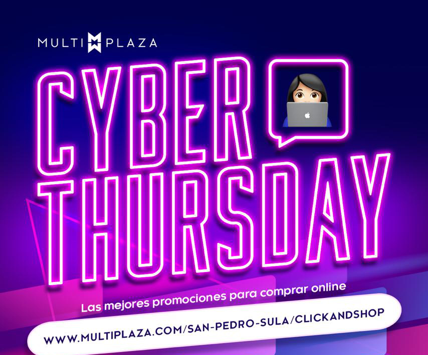 “Cyber Thursday”: un día cmpleto de compras en línea a precios exclusivos en Multiplaza Click & Shop