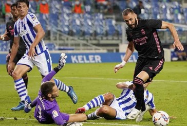 Real Madrid arranca con un empate sin goles ante Real Sociedad