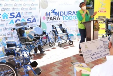 Gobierno inicia entrega de aparatos ortopédicos a discapacitados