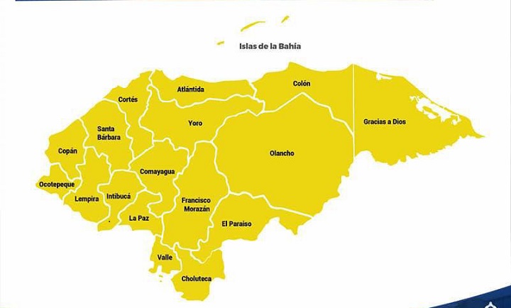 Emiten alerta amarilla para los 18 departamentos por formación de disturbio tropical