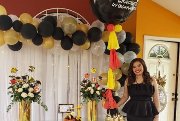 Festejo de graduación en honor a Alexandra Gabrielle Santos
