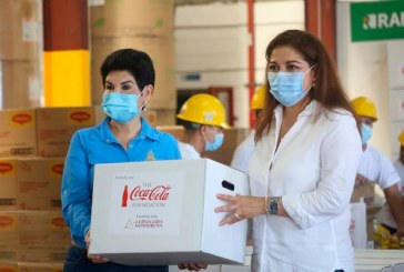 Fundaciones Coca-Cola y Cervecería Hondureña donan 12.590 raciones de alimentos para damnificados
