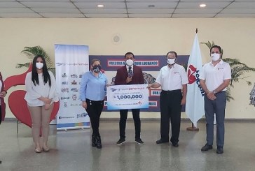 Grupo Jaremar nuevamente se solidariza con Teletón 2021 y entrega donativo por 1,000,000.00 de lempiras