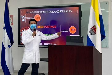 Salud hace llamado enérgico de alerta a la población de Cortés ante aumento de casos positivos de covid-19